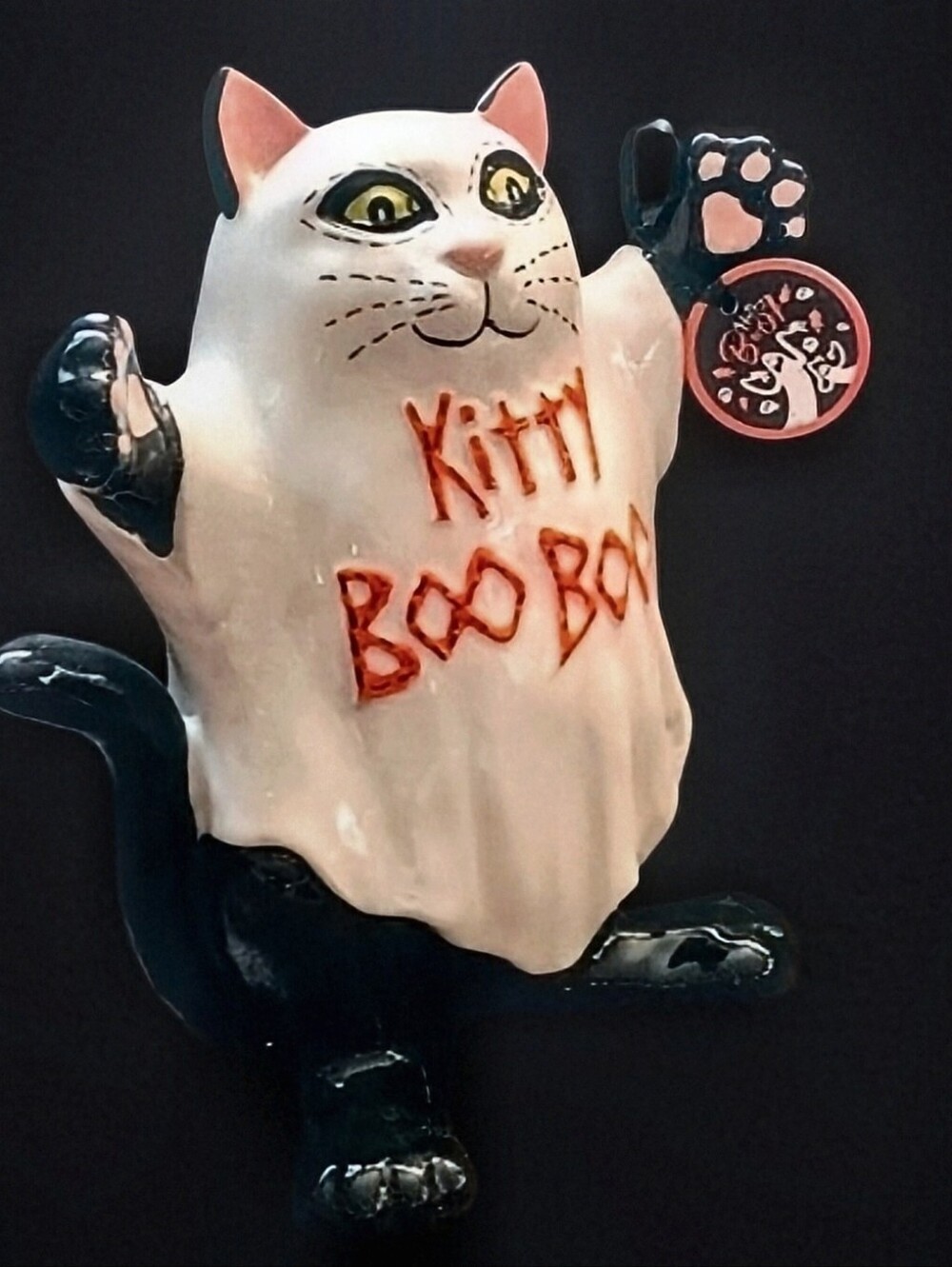 NWT 2022 Blue Sky Kitty Boo Boo Black Cat Ghost Heather Goldsmith - Picture 6 of 13